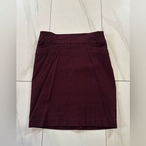 3/$30 Reitmans Plum Skirt size medium